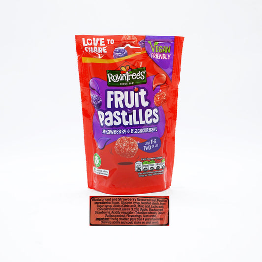 ROWNTREES PASTILLES STRAW/BLACK POUCH(VG)11/25
