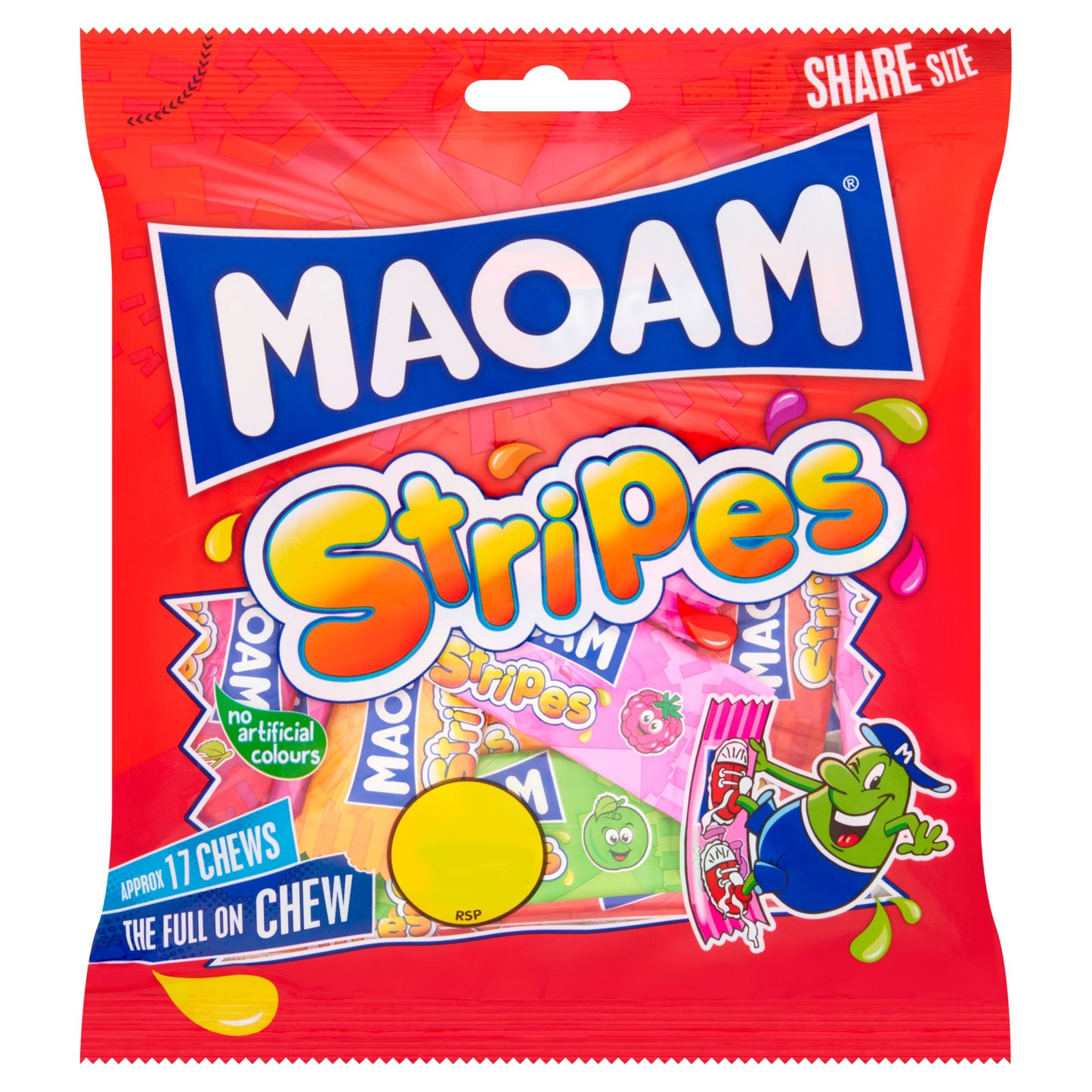 MAOAM STRIPES PM £1.25  31/12/25