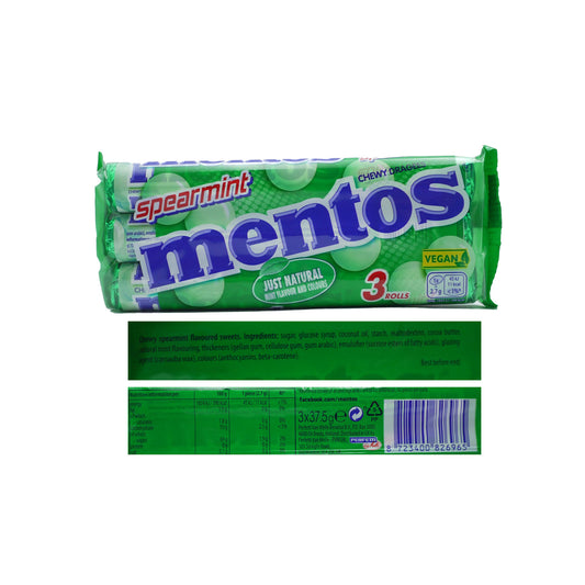 MENTOS SPEARMINT 3PACK  11/27