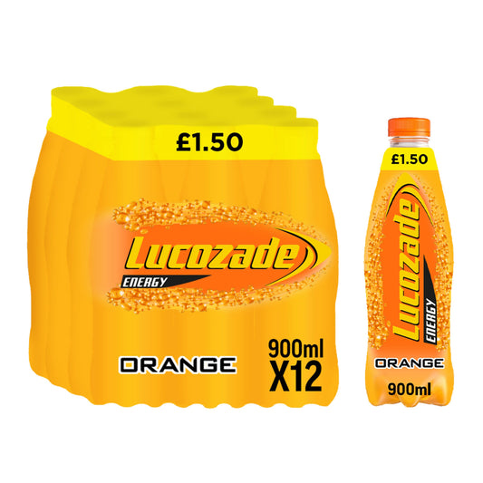 LUCOZADE ENERGY ORANGE BOT PM £2  12/25