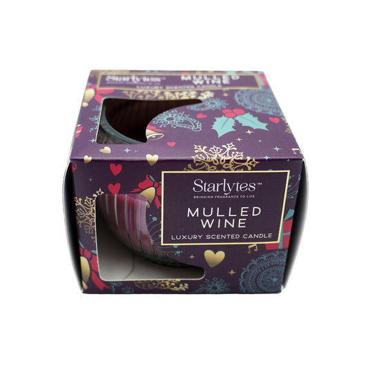 STARLYTES CANDLE 3OZ MULLED WINE
