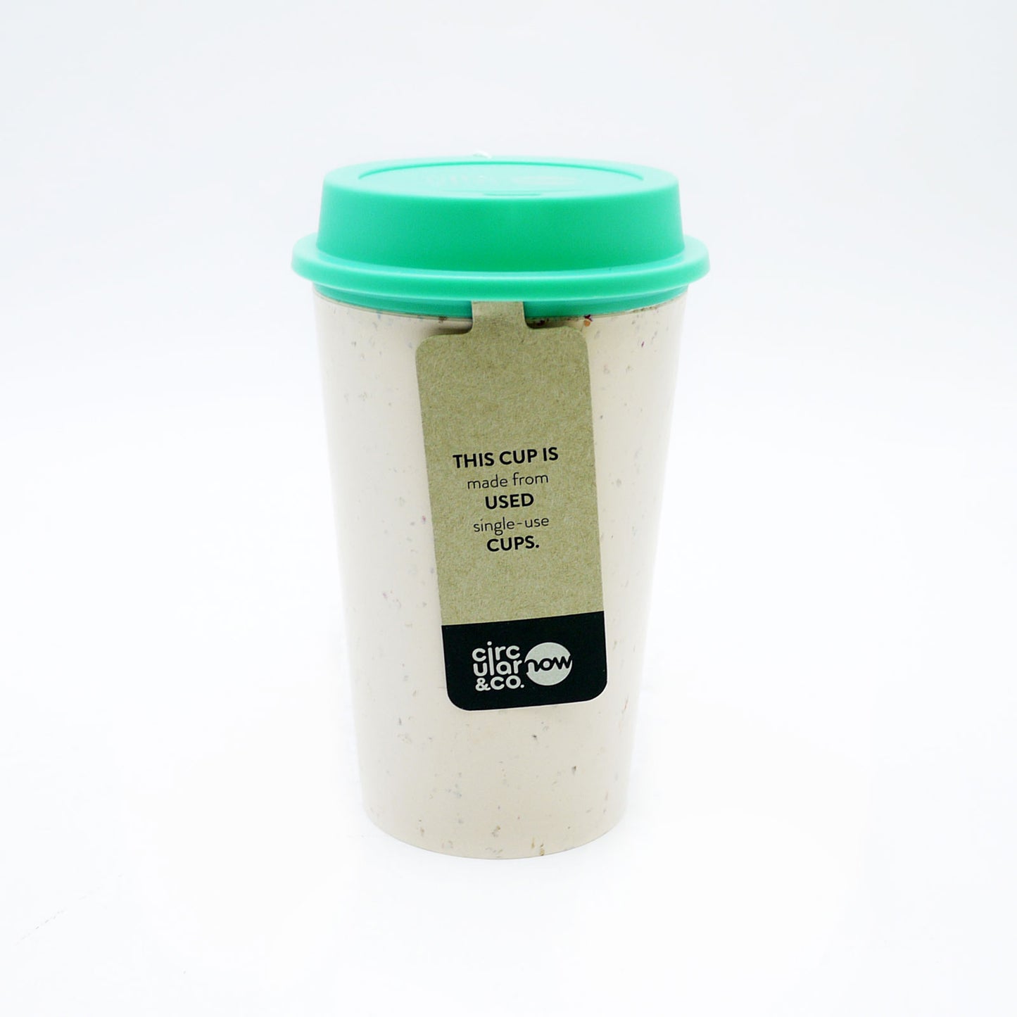 CUP CIRCULAR NOW CREAM & HAPPY MINT (C)