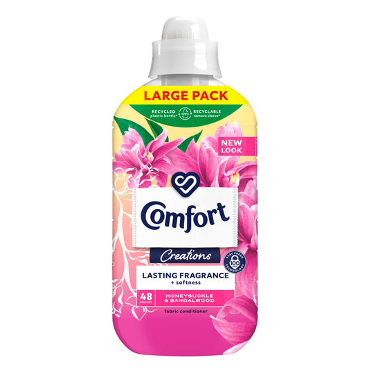 COMFORT CREATIONS FABRIC CONDITIONER 48 WASH HONEYSUCKLE