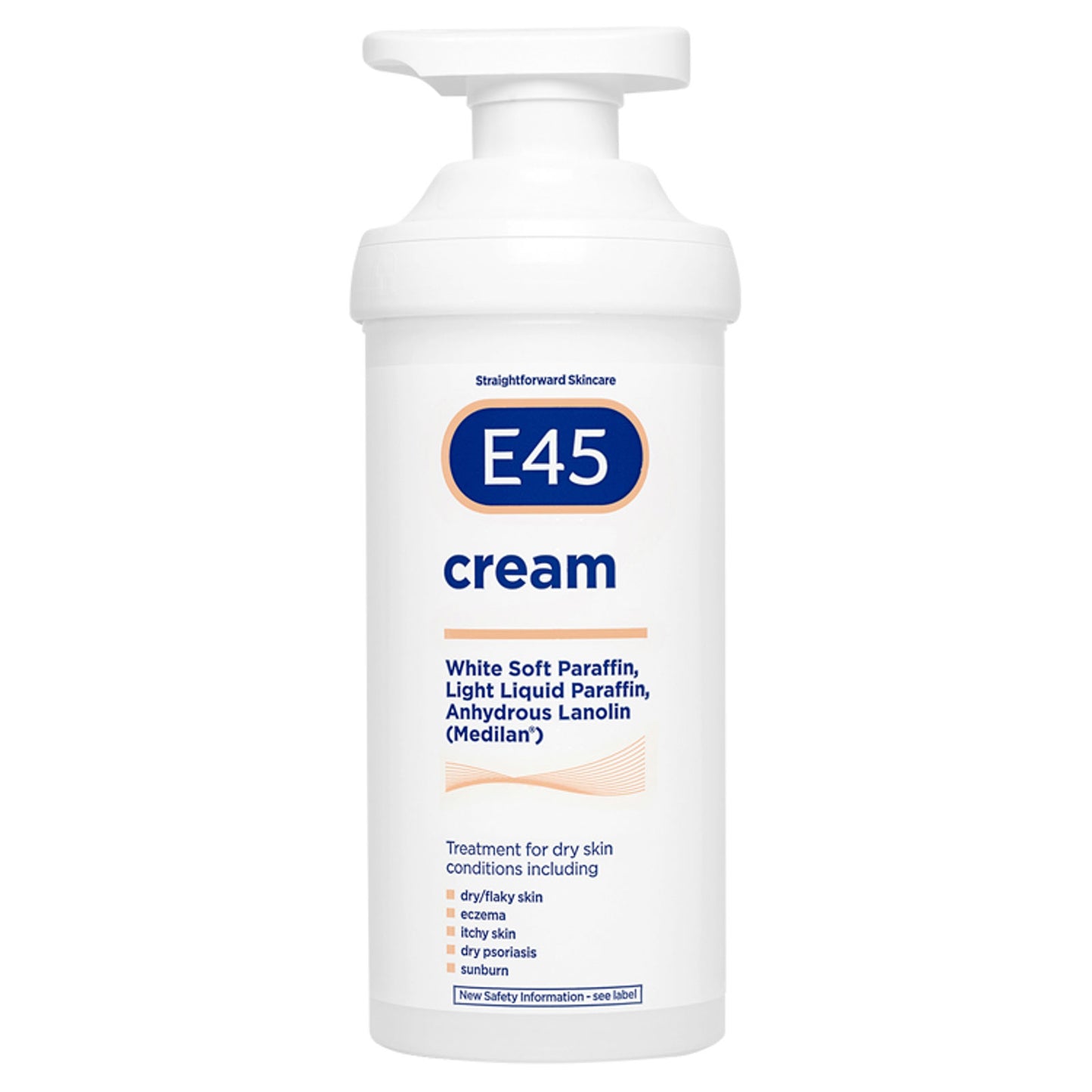 E45 CREAM PUMP     01/06/26