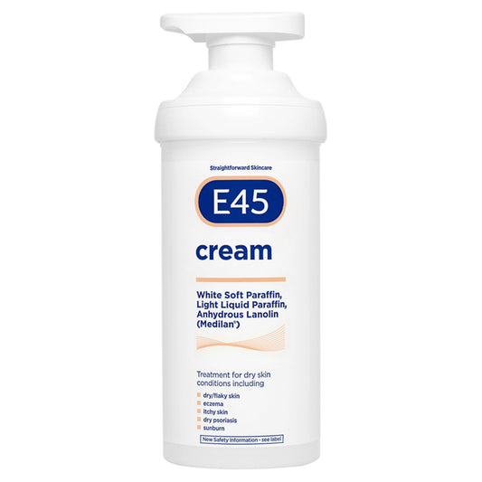 E45 CREAM PUMP     01/06/26