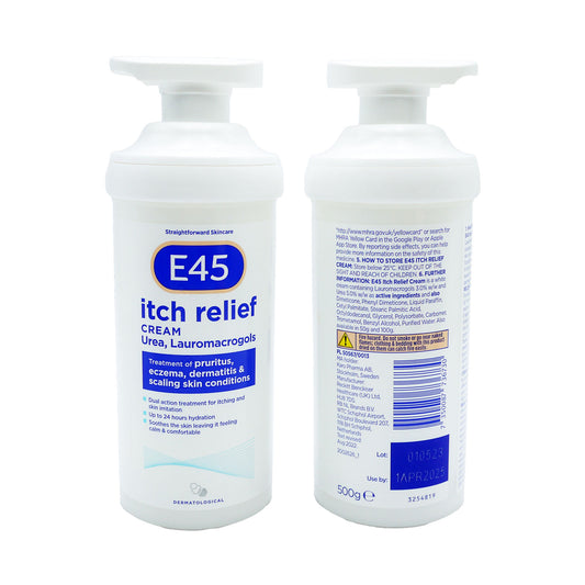 E45 CREAM ITCH RELIEF 01/04/26