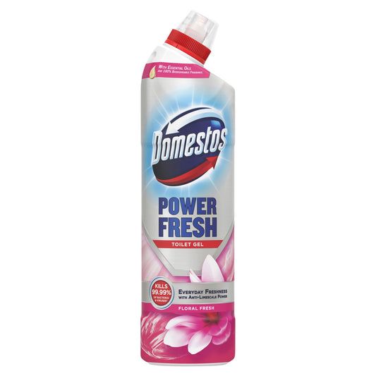 DOMESTOS TOILET GEL FLORAL 750ML