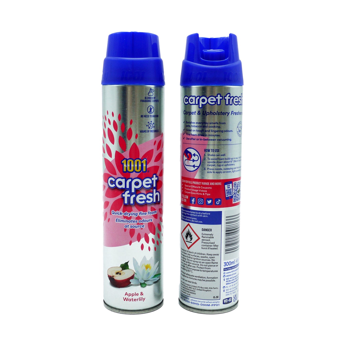 1001 CARPET FRESH APPLE AND WATERLILY