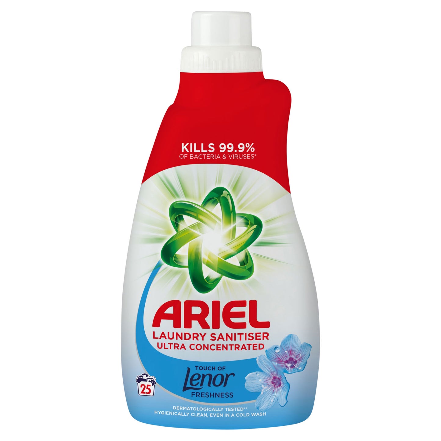 ARIEL 1LTR LAUNDRY CLEANSER WITH LENOR 25 WASH