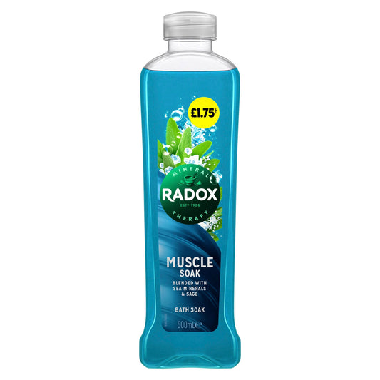 RADOX BATH SOAK MUSCLE SOAK PM £1.75