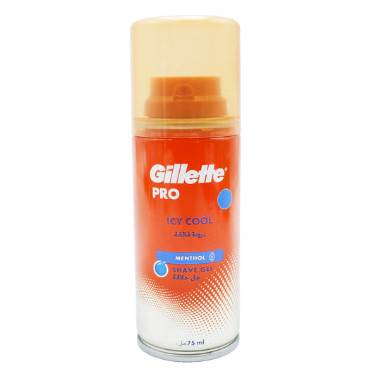GILLETTE SHAVE GEL PRO ICY COOL     (C)