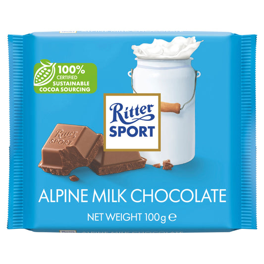 RITTER SPORT ALPINE MILK 06/03/26