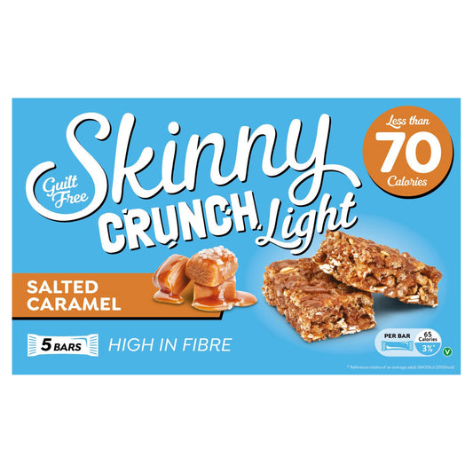 SKINNY CRUNCH LIGHT SALTED CARAMEL 5PK 03/26