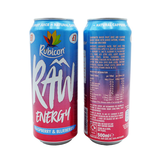 RUBICON RAW RASPBERRY & BLUEBERRY PM1  12/25