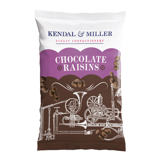 KENDAL & MILLER CHOCOLATE RAISINS 08/26