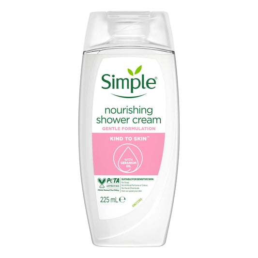 SIMPLE SHOWER GEL NOURISHING 225ML