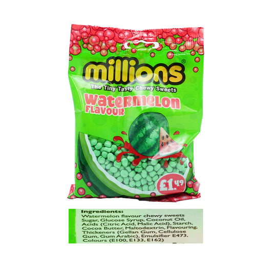 MILLIONS WATERMELON HANGING BAGS PM £1.49(V) 02/27