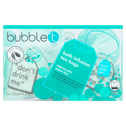BUBBLE TEA BAGS MOROCCAN MINT TEA REVIVING