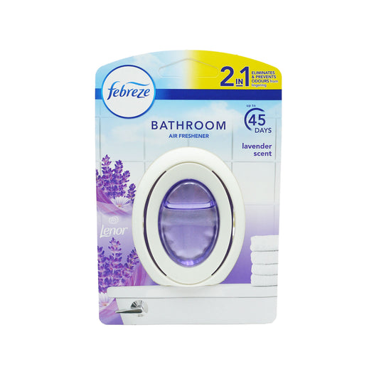 FEBREZE BATHROOM AIR FRESHENER LAVENDER SCENT (C)