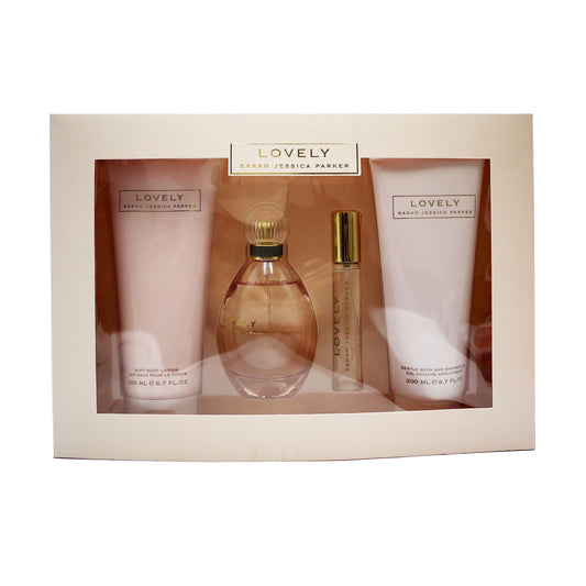 SJP EDP LOVELY 100ML+BL 200ML+SG 200ML+EDP 15ML