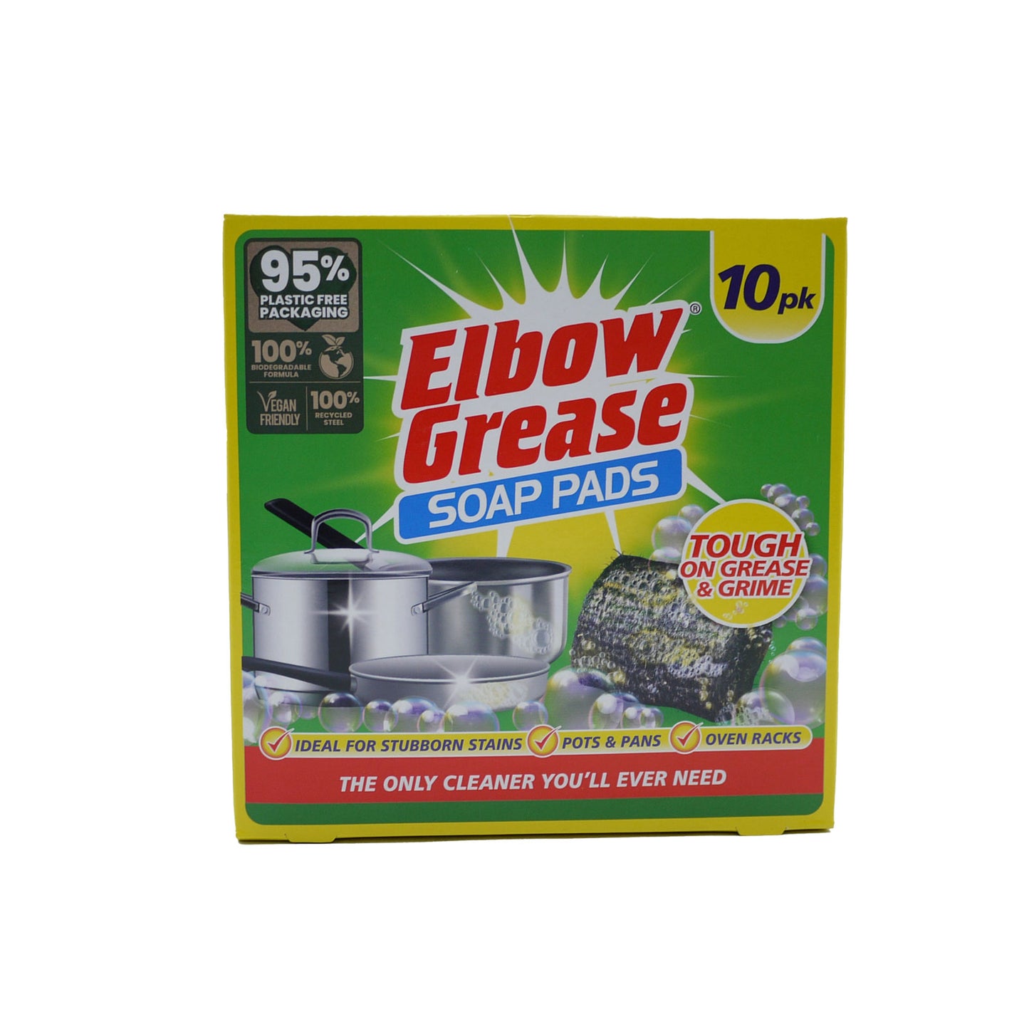 ELBOW GREASE SOAP PADS 10PK