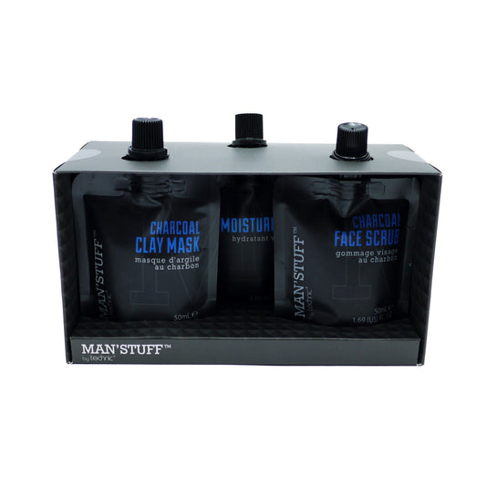 MAN STUFF CHARCOAL GIFT SET(C)