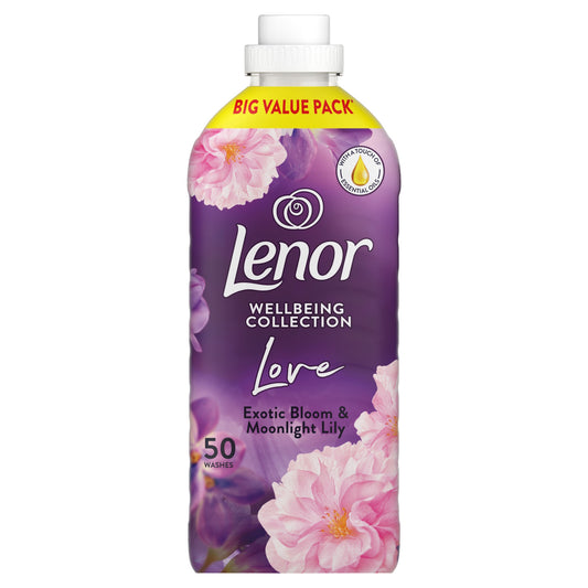 LENOR FABRIC CONDITIONER 1.75LTR EXOTIC BLOOM & MOONLIGHT LILY 50W