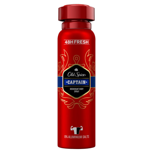 OLD SPICE DEO BODY SPRAY 150ML CAPTAIN