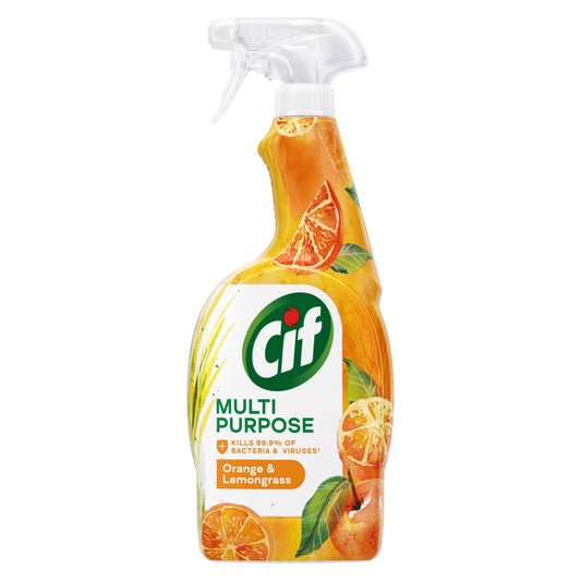 CIF TRIGGER SPRAY 750ML ORANGE AND LEMON