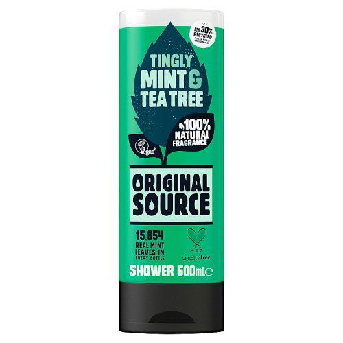 ORIGINAL SOURCE S/GEL 500ML MINT & TEA TREE