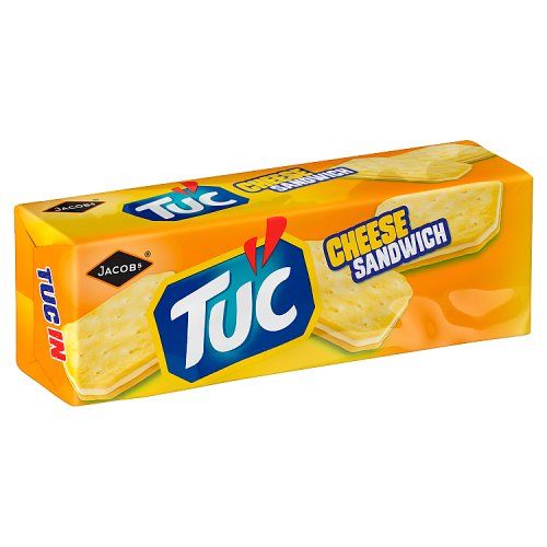 JACOB'S TUC CRACKERS 150G CHEESE SANDWICH