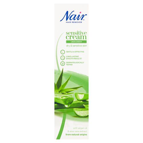 NAIR CREAM 100ML LEGS & BODY SENSITIVE ALOE