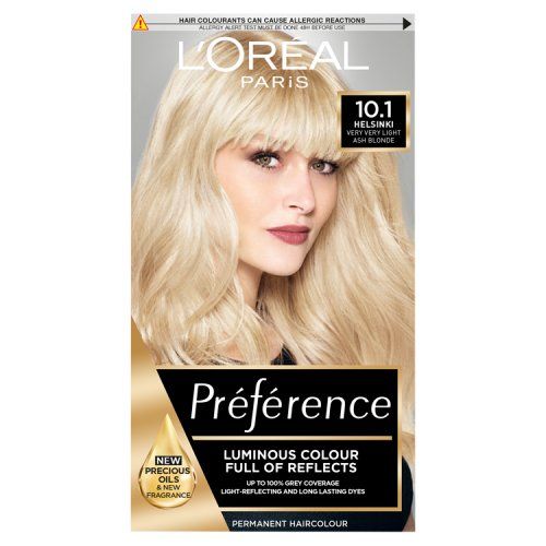 L'OREAL PREFERENCE 10.1 HELSINKI (VERY VERY LIGHT ASH BLONDE)