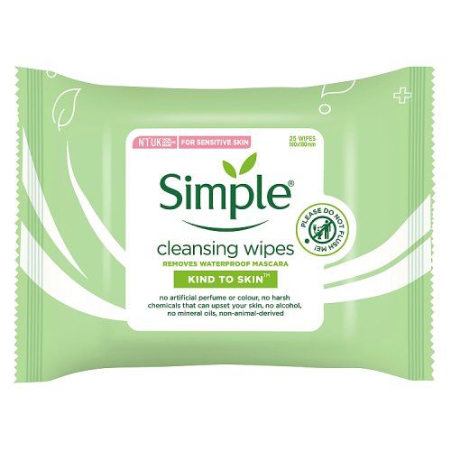 SIMPLE CLEANSING FACIAL WIPES 25S