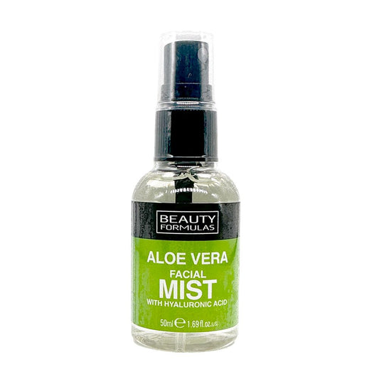 BEAUTY FORMULAS ALOE VERA FACIAL MIST WITH HYALURONIC ACID 50ML