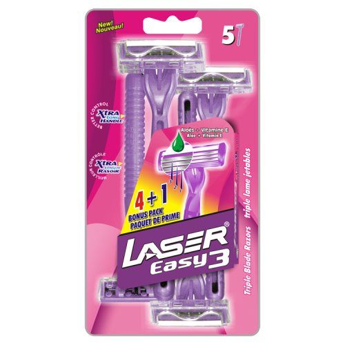 LASER II DISPOSABLE TWIN BLADE RAZORS 10S