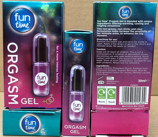 FUN TIME ORGASM GEL 30ML