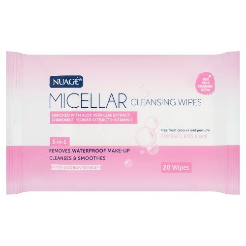 NUAGE CLEANSING WIPES 3-IN-1 MICELLAR TWIN(D)
