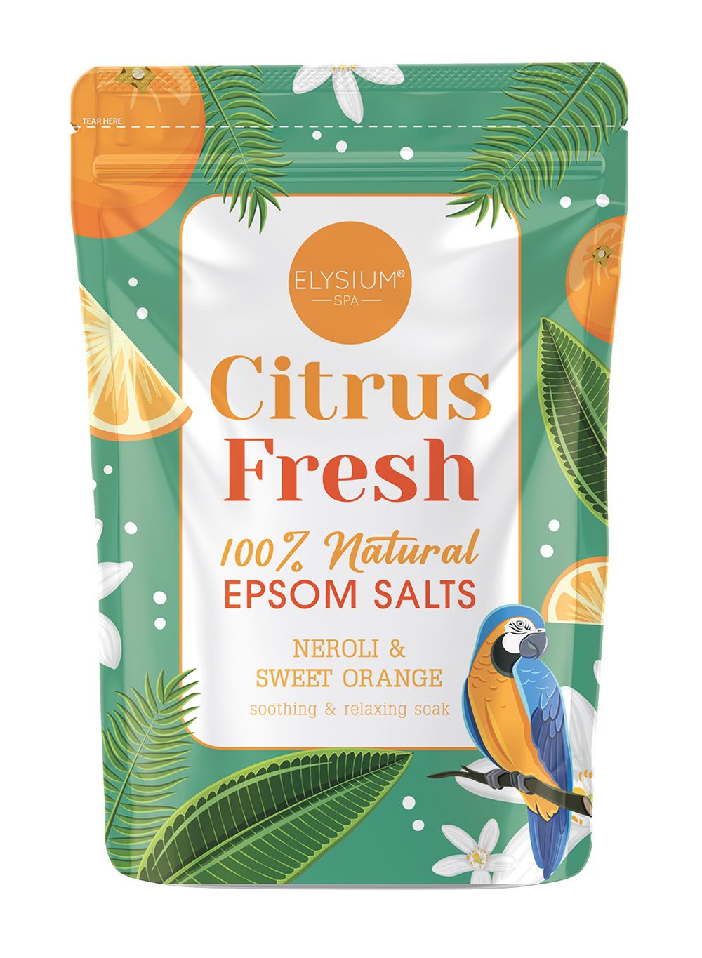 ELY SPA EPSOM SALT NEROLI & SWEET ORANGE - 450G
