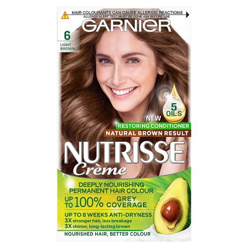 GARNIERNUTRISSE 6 SANDALWOOD LIGHT BROWN