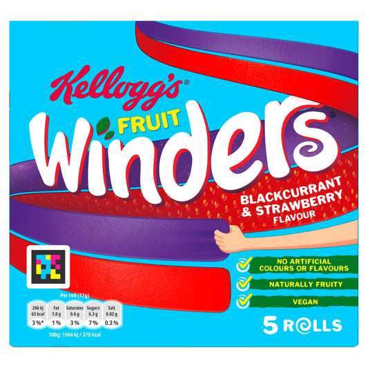 KELLOGGS FRUIT WINDERS STRAW/ BLACK 10/03/26