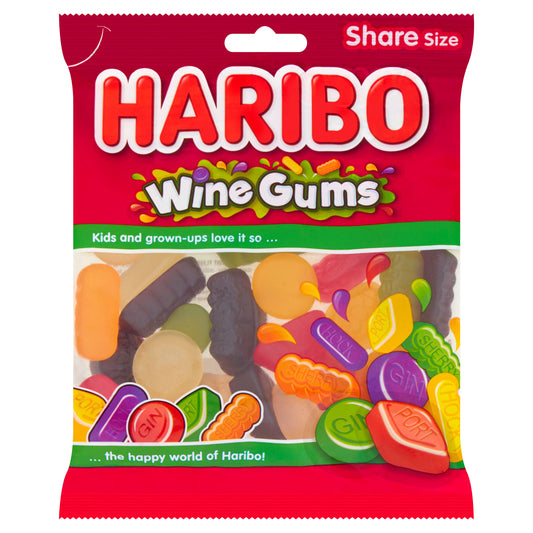HARIBO WINE GUMS  12/25