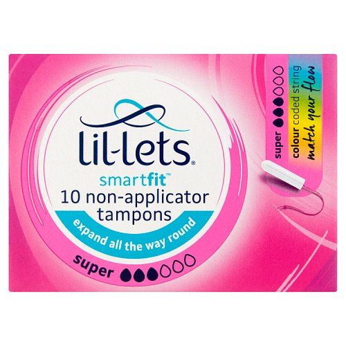 LIL-LETS SMARTFIT NON APPLICATOR SUPER 10