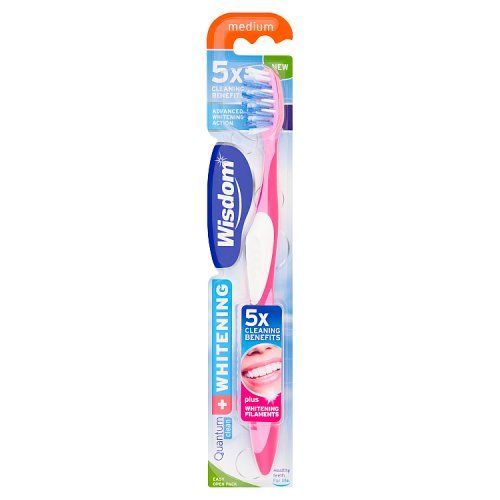 WISDOM T/BRUSH QUANTUM WHITENING MEDIUM