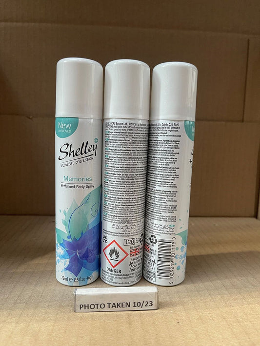 SHELLEY BODY SPRAY 75ML MEMORIES