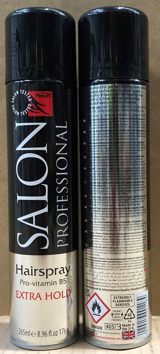 MINUET SALON PROF.H/SPRAY EXTRA 265ML