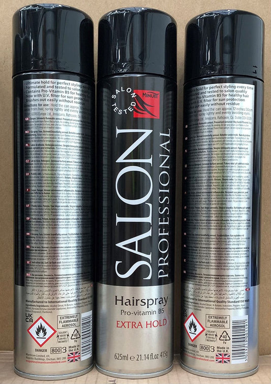MINUET SALON PROF.H/SPRAY EXTRA 625ML