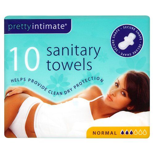 PRETTY INTIMATE REGULAR 10 SANITARY TOWELS