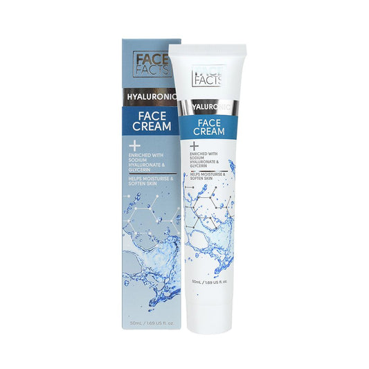 FACE FACTS FACE CREAM 50ML HYALURONIC