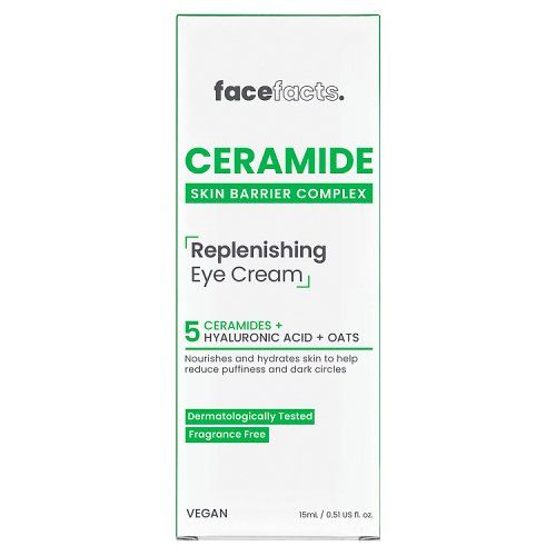 FACE FACTS CERAMIDE REPLENISHING EYE CREAM 15ML